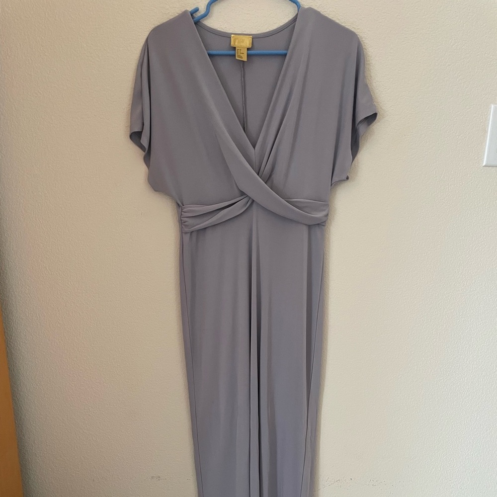 H&M: Lavender Floor Length Short Sleeve Maxi Dress (Excellent Condition)
